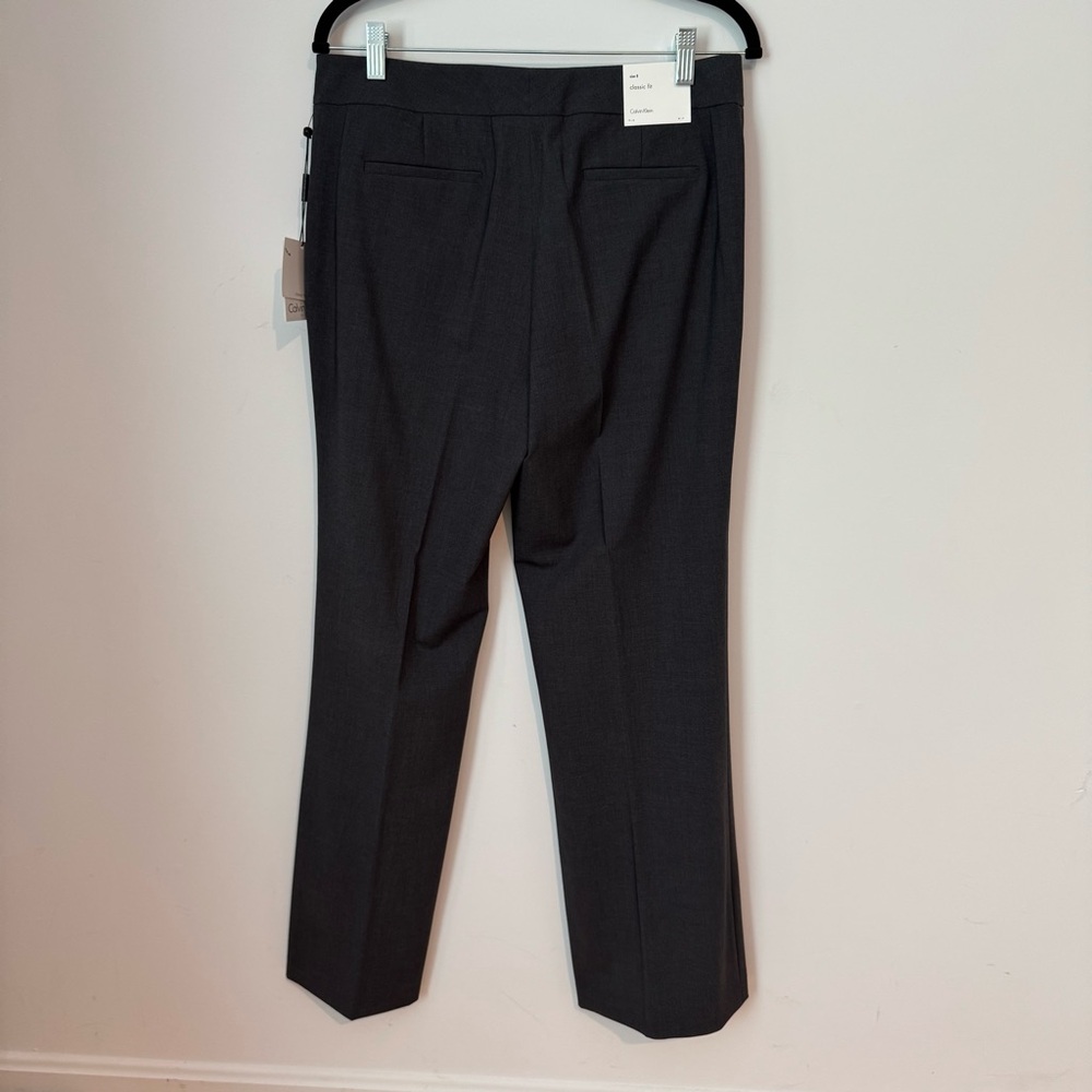Calvin Klein Dark Gray Pants - Picture 2 of 2
